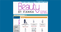 Desktop Screenshot of beautybyvianna.com